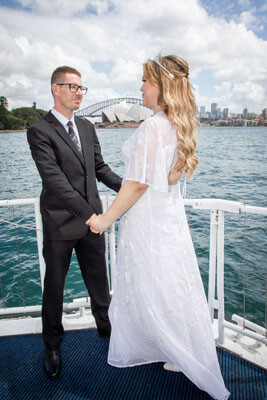 Marriage Registry Office, Water Taxi, Wedding on Sydney Harbour