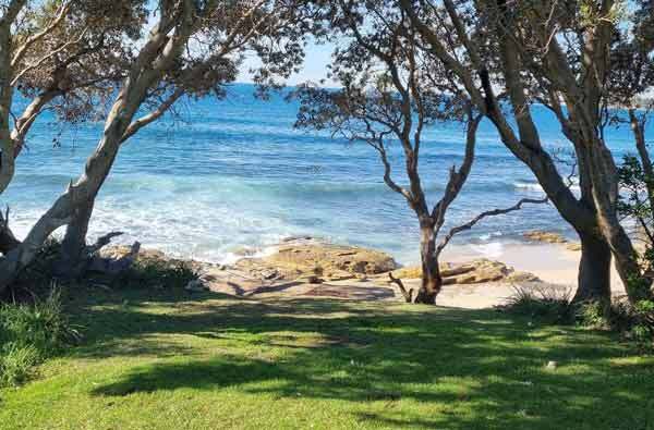 Wedding location at Oak Park Beach, Cronulla with Marriage Celebrant