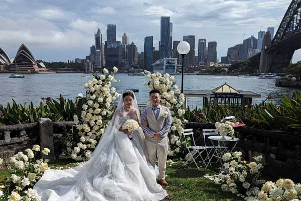 WEDDING VENUE SYDNEY HABOUR, Copes Lookout. Marriage Celebrant. Marriage Registry Office_Simple Ceremonies