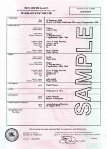 Register Marriage Certificate